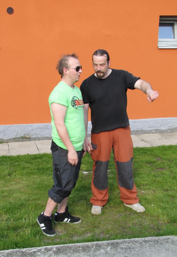 Důvěrný rozhovor.